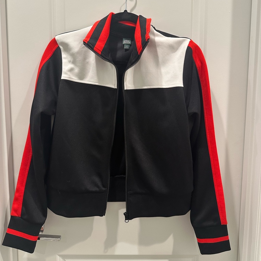 Wild Fable Black and Red Track Jacket